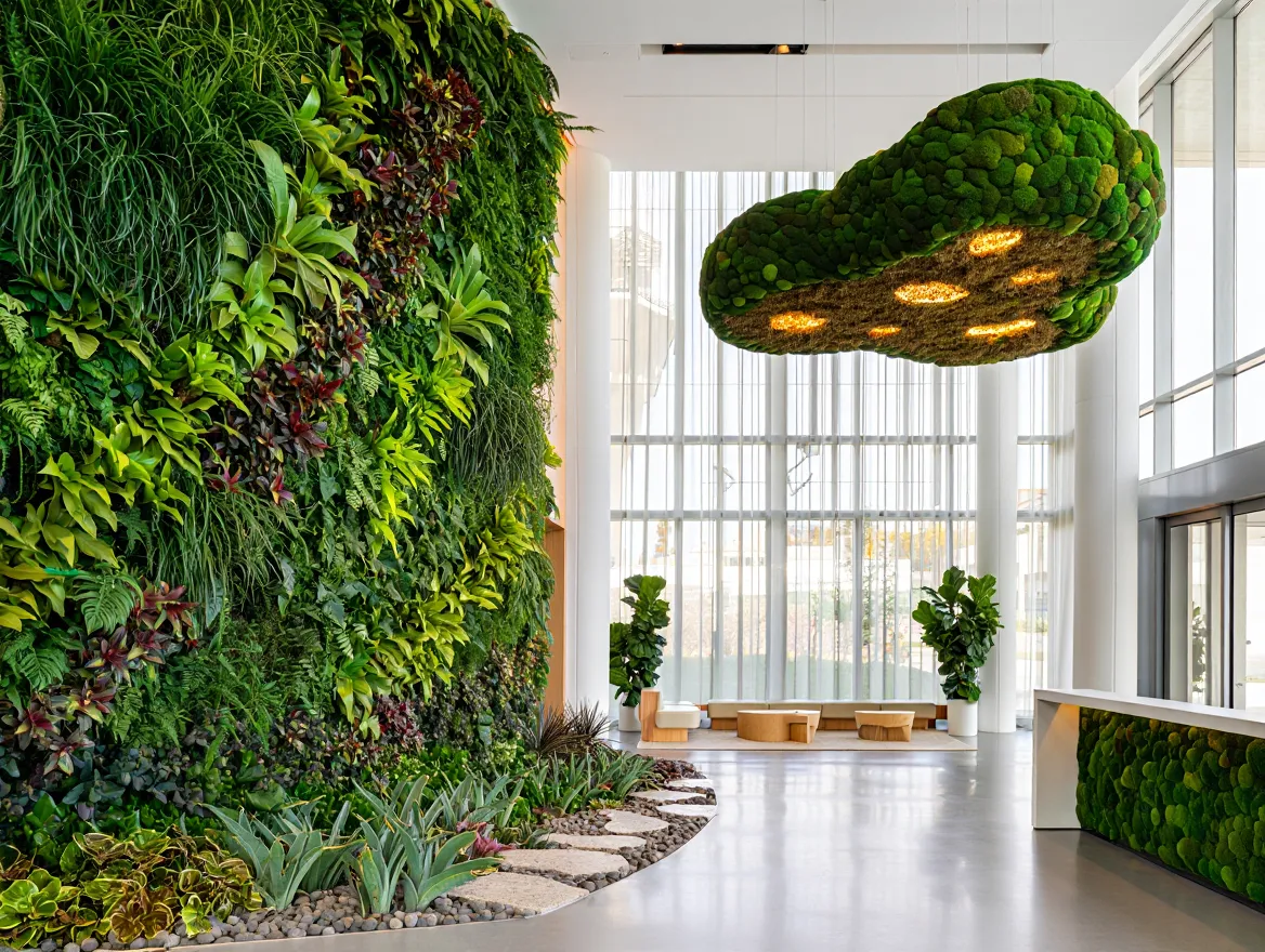 Interior landscaping project